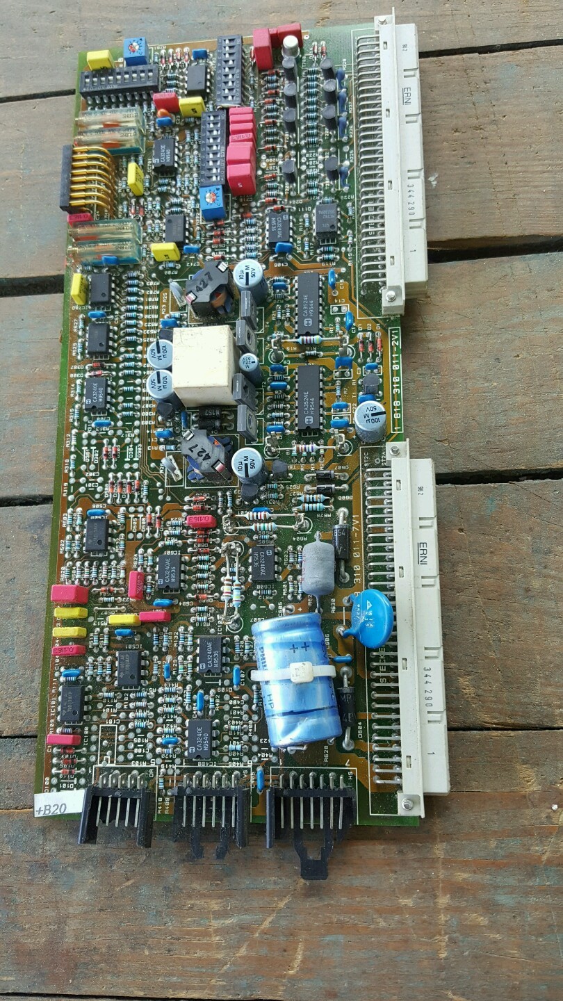 Amplifier card SN. 112.635 Bosch No. 811 405 077, Arburg used part 0811405077