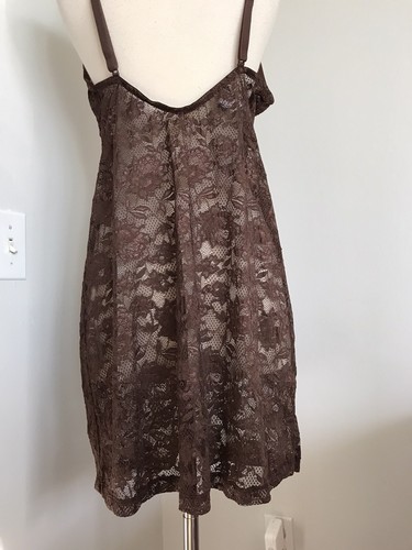 NEW COSABELLA ELASTANE POLYAMIDE LACE BABYDOLL CHEMISE NIGHTGOWN SZ XL - Picture 8 of 11