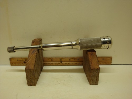 Vintage Chrome Millers Falls Co Greenfield Mass. Made In USA No. 185A Push Drill - Picture 4 of 7
