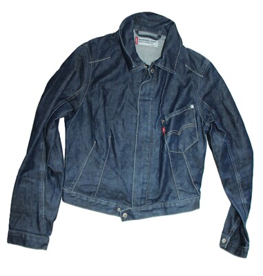 LEVI'S FOR GIRLS ENGINEERED DENIM WOMENS denim jacket RATHER SIZE S LEVIS JEANS JACKET