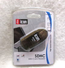 Card Reader High Speed Data Transfer SDHC USB Plug Play Sealed ICON C18