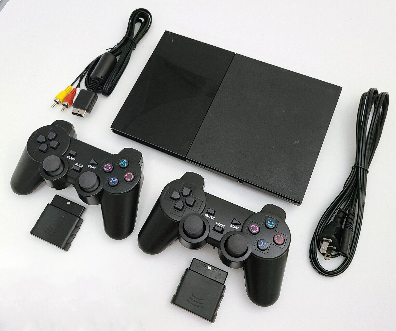 Sony PlayStation 2 PS2 SLIM Game System Gaming Console Bundle, Ships Fast!  711719703709