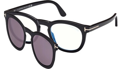【正規品】TOM FORD トムフォード TF5993-B 001 サングラス Tom Ford FT 5993 B 001 Shiny Black Blue Light Block 50mm