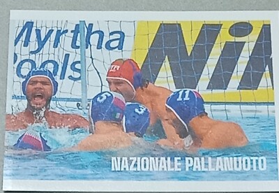 ESSELUNGA FIGURINE STICKER SUPER CHAMPS TOKYO 2020 - 139 NATIONAL WATER POLO