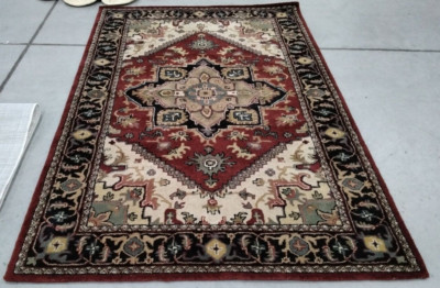 RED 5' X 8' Broken Thread Rug, Reduced Price 1172737206 HG625A-5