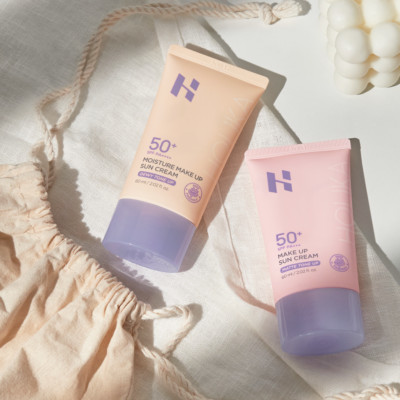 HOLIKA HOLIKA Moisture Makeup Sun Cream 60ml SPF50+ PA++++, Dewy/Matte, sample