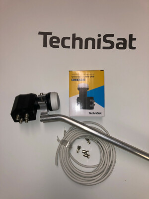 original TechniSat SATMAN 850 Plus,mit Technisat Quattro-LNB weiß ,neu