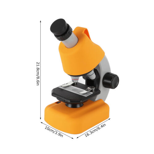 Kids Microscope Kit Children Microscope Toy 1200X HD Observation Portable Hand - Picture 1 of 12