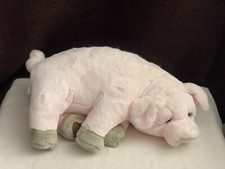 LOU RANKIN Wilfred The Pig Vintage Retired 18  Nose To Tail Pink Plush Dakin
