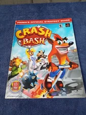 Crash Bash Prima Official Video Game Strategy Guide Sony Playstation Console