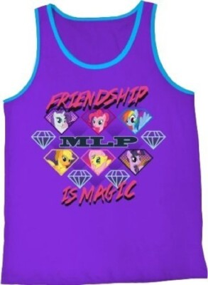 #ad #ad Adult My Little Pony MLP Friendship Is Magic Purple Tank Top for Cosplay Fans $9.00