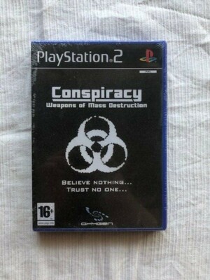 Conspiracy Weapons Of Mass Destruction Sur PS2 – PAL Complet état Correct