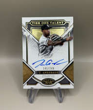 2023 Topps Tier One Tim Anderson Tier One Talent Auto /249 - White Sox