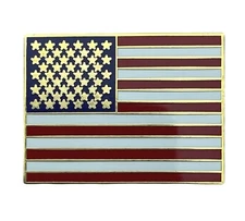 US Flag USA American (right) 1.5 inch Hat or Lapel Pin H16279 F5D22O