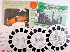 View Master Smithsonian Institution Wash DC 3 reel packet/booklet  A792 - GE2