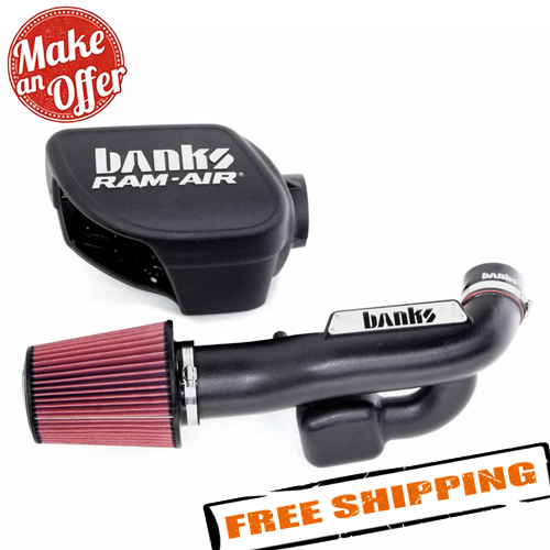 Banks 41837 RamAir Intake System Kit for 20122018 Jeep Wrangler JK 3.6L V6 eBay