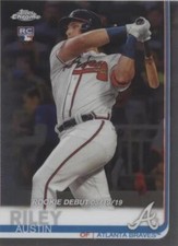topps オースティンライリー直筆サインカードRC Yahoo!オークション -「austin riley」の落札相場・落札価格