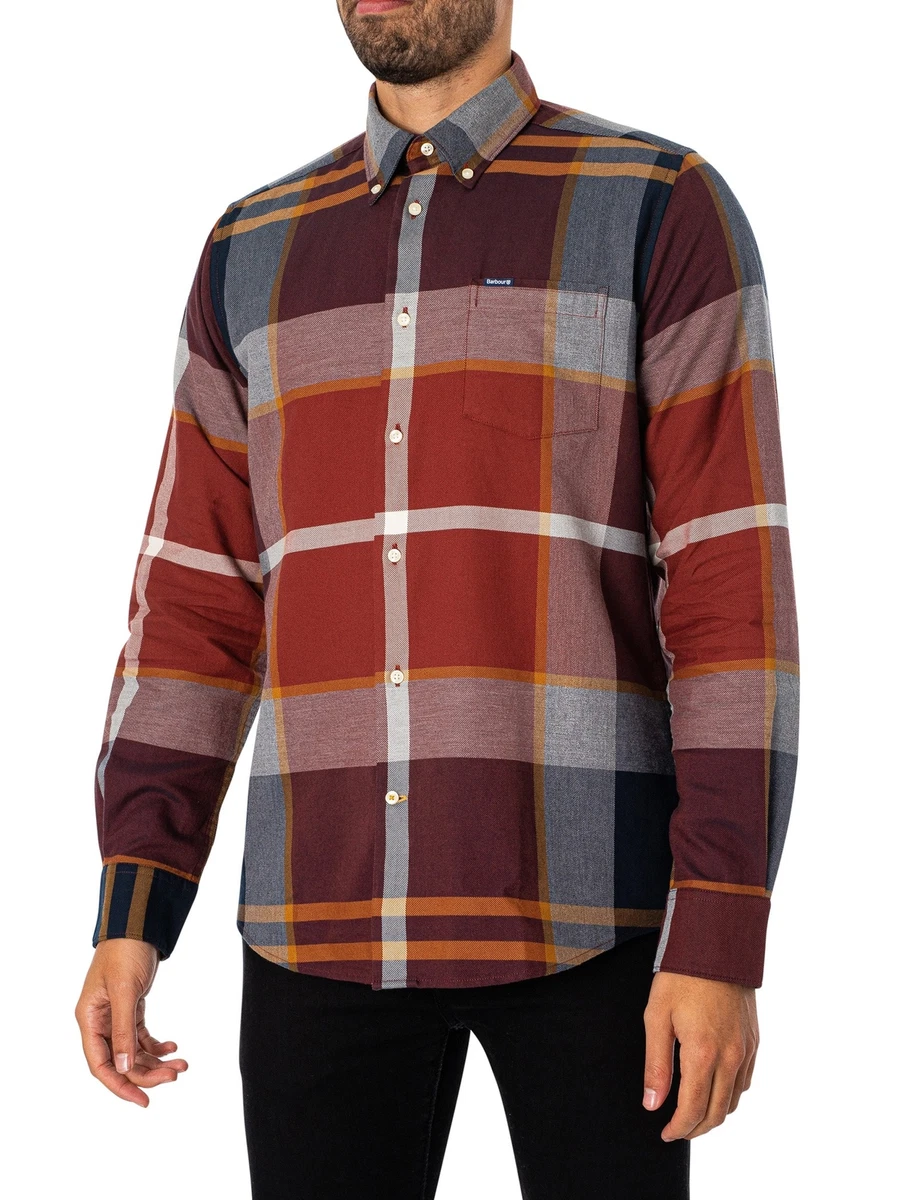 Barbour dunoon 2024 shirt red