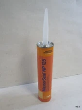 One MasterSeal BASF NP125 10.1-oz All Purpose Black Sealant and Adhesive