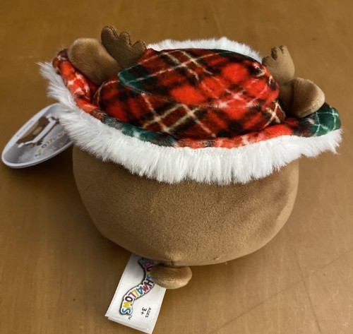 Squishmallow Maurice the Moose with Hat Plush 4.5" - Picture 4 of 5