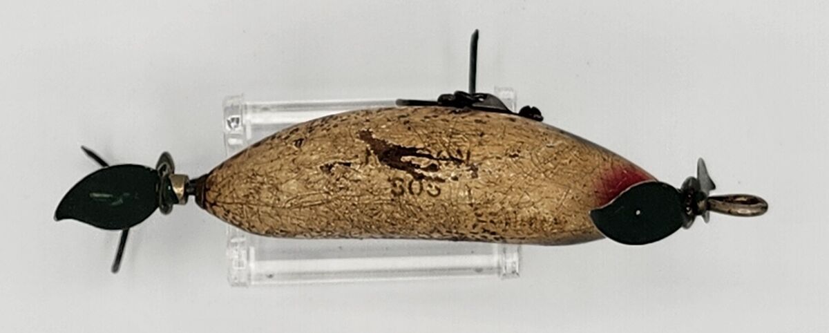 Heddon SOS Wounded Minnow 140 Vintage 1937 Wooden Fishing Heddon SOS Wounded Minnow 140 Vintage 1937 Wooden Fishing