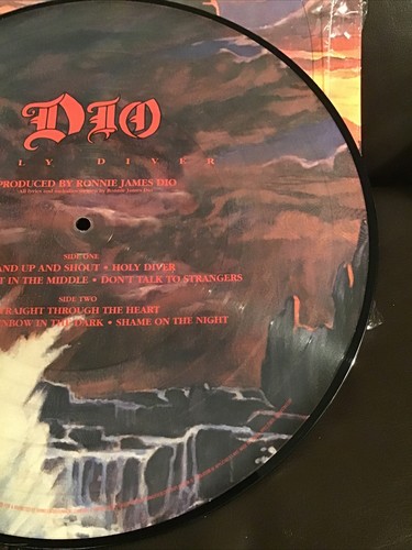 Vinyl Records - Dio - Holy Diver - 2021 Limited Edition Picture Disc, Signed . - Picture 7 of 12