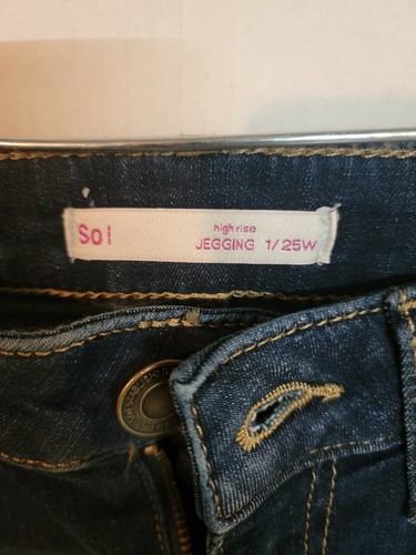Jegging New Juniors So High Rise taglia 1/25. Disabbiato. - Foto 3 di 4