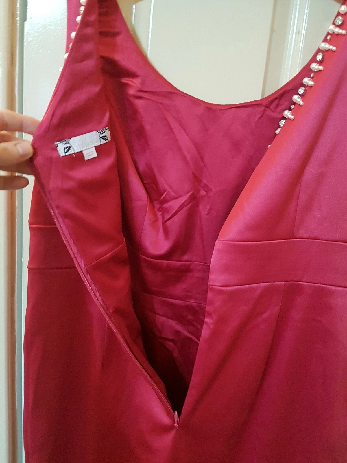 Abito Joanna Hope taglia 14 San Valentino pasto fuori