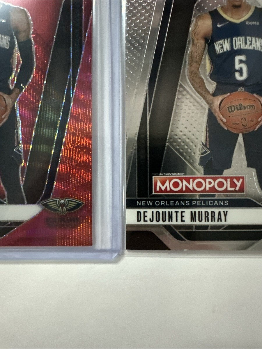 2024-25 Prizm Monopoly 3.0 Dejounte Murray #63 Red Wave + 2024-25 Prizm Monopoly 3.0 Dejounte Murray #63 Red Wave +