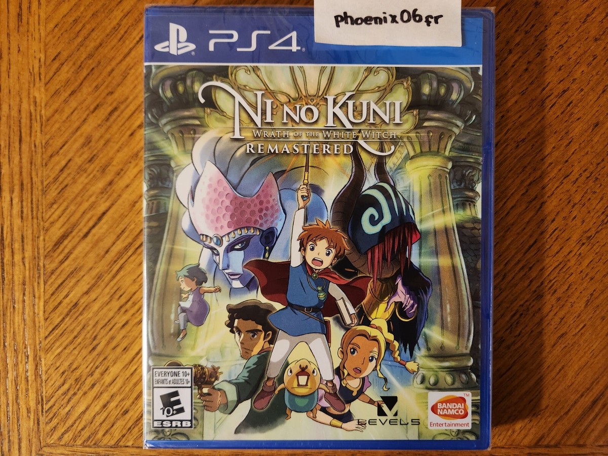 New! Ni No Kuni: Wrath of the White Witch Remastered (PlayStation