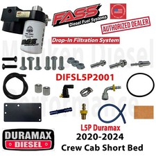 Fass Drop-in Series Diesel Fuel System Crew Cab L5p Duramax Chevy Gm Gmc 6.6