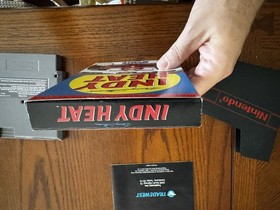 Danny Sullivan's Indy Heat Nintendo NES With Box And Manual