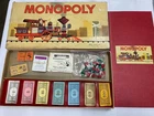 Vintage Monopoly Parker Brothers Board Game Copyright 1957