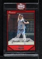 2023 Archives Signature Series 5/10 Brandon Webb (2007 Bowman) Buyback Auto 0c3