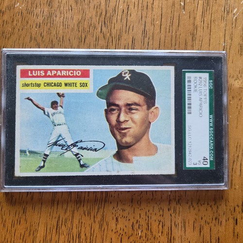Luis Aparicio #292 1956 Topps card