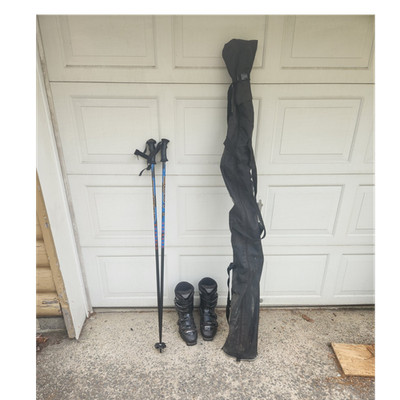 Kästle TCX 90 All-Mountain Skis 178cm w/ Bindings Size 90 Red/Purple W/ BOOTS!