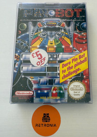 Pin Bot Nintendo Nes Spiel UK Version OVP mit Handbuch komplett CIB