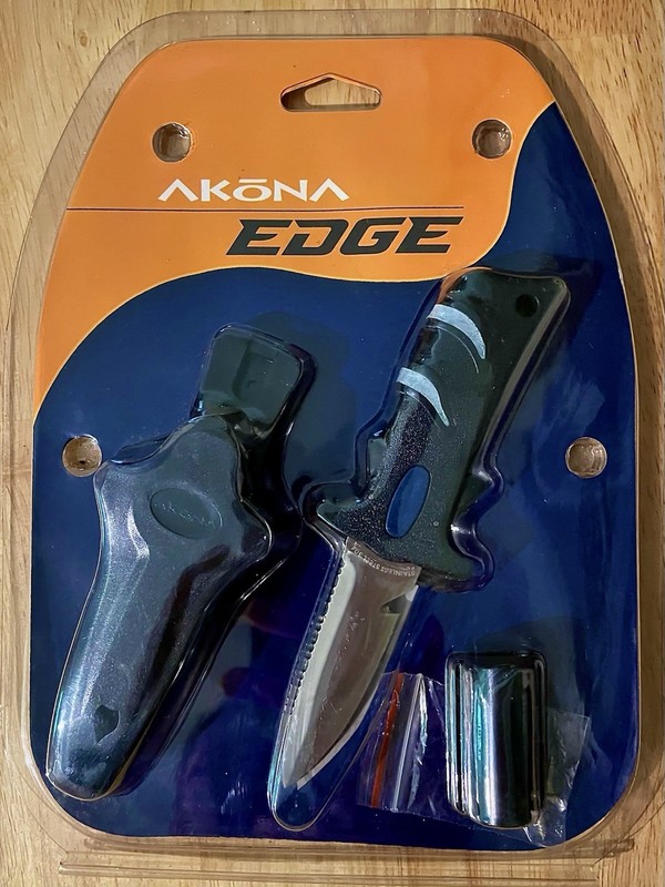 Akona Edge Scuba Diving Knife with Sheath