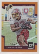 2017 Donruss Optic Rookies Orange Prizm 153/199 Jeremy Sprinkle #115 0c6