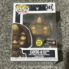 Funko Pop! Games Destiny Cayde-6 Golden Gun Glow #341 GameStop Exclusive