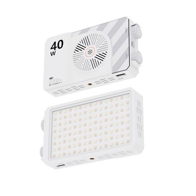 U40 LED Video Light, 40W Portable LED Camera Light, CRI 98+ 2500K~9000K 8000 ...