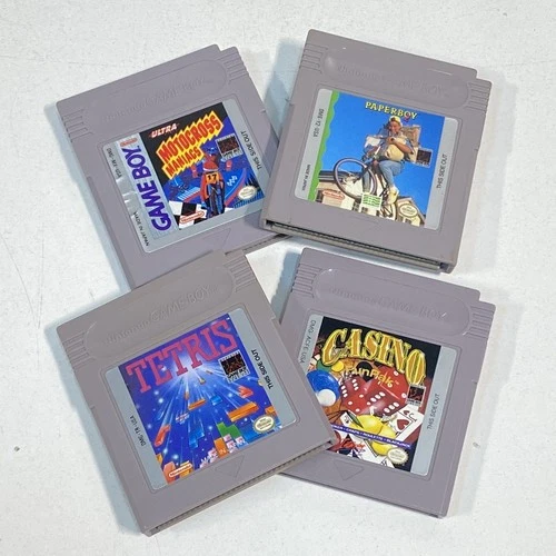 Nintendo Game Boy Bundle: Paperboy 2, Tetris & More