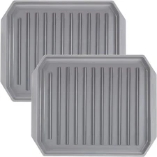 2 Pieces Microwave Bacon Tray Microwave Bacon Cooker Grill Rack Pirati