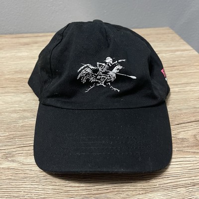 Espolon Tequila Skeleton Riding Slideback Hat Black One Size Adjustable 6 Panel
