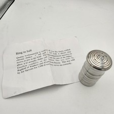 El Duco Style Ring In Salt Magic Trick- Mint Condition-Rare