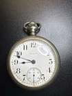 Antique Elgin Pocket Watch 7 Jewels Open Face Runs Dueber Case Serial 15438541