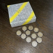 NEW JapanBargain Set of 11 Mini Flower Arranging Kenzan Lot Small Circle