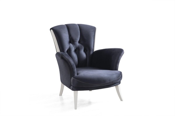 Sessel 1-Sitzer Mit Textil Polsterung Luxus Design Sessel FüR Wohnzimmer-image