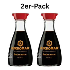 2er-Pack KIKKOMAN Sojasauce im Spender 150ml
