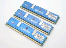 Kingston Hyper 6gb (3x2GB)  DDR2 SDRAM Memory KHX5400D2K2/2G